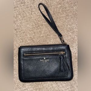 Kate Spade ♠️ Black Wristlet Wallet